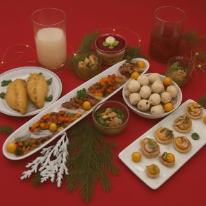 Šventinis Kūčių vakarienės rinkinys 4 asmenims